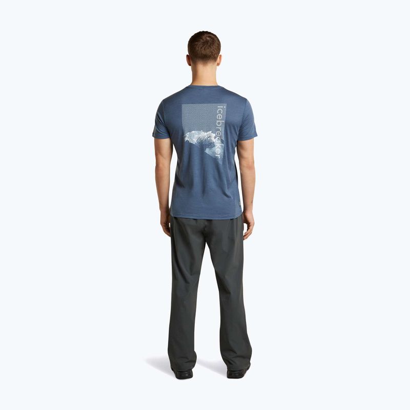 Maglia termica da uomo Icebreaker Merino 150 Tech Lite Pure Altitude Dawn 4