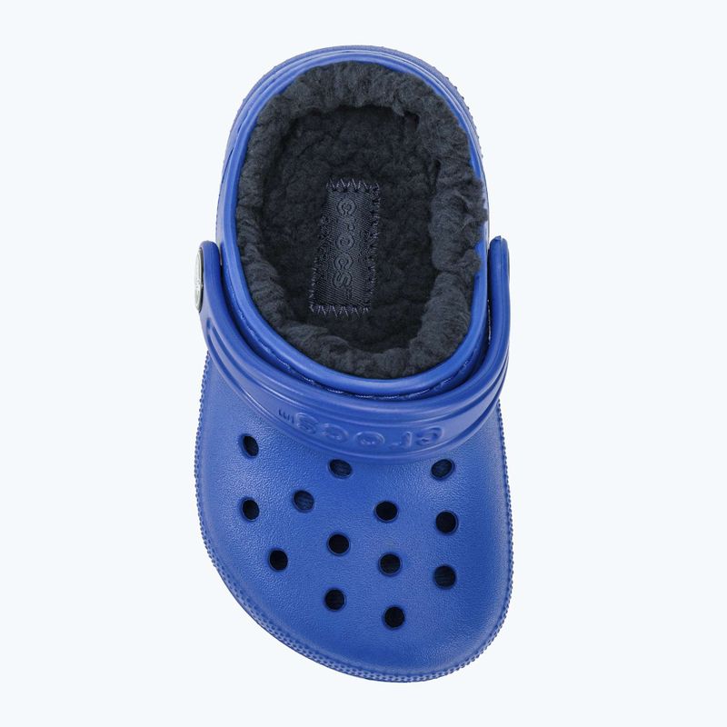 Infradito Crocs Classic foderato blu bolt per bambini 6