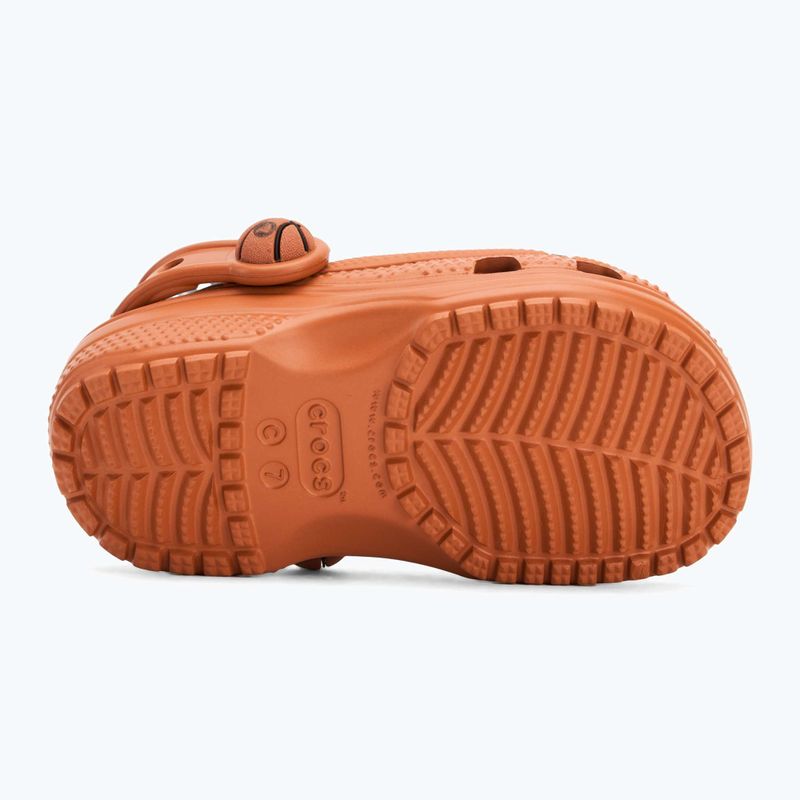 Crocs Classic Basketball Clog Toddler infradito sienna 5
