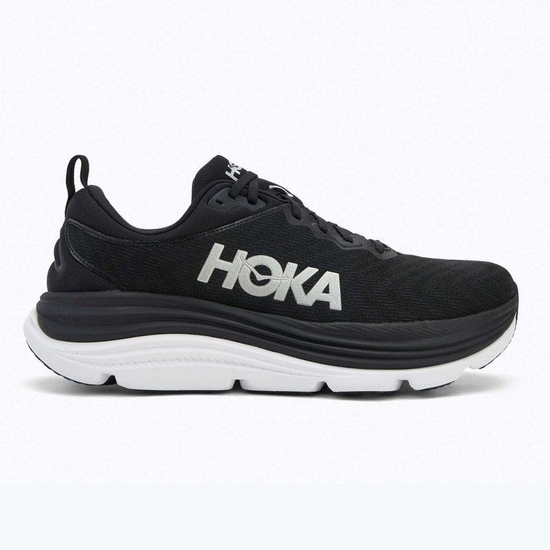 Scarpe da corsa da uomo HOKA Gaviota 5 nero/bianco 2