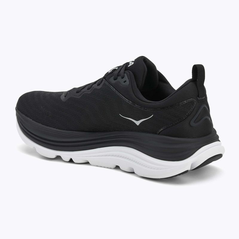 Scarpe da corsa da uomo HOKA Gaviota 5 nero/bianco 3