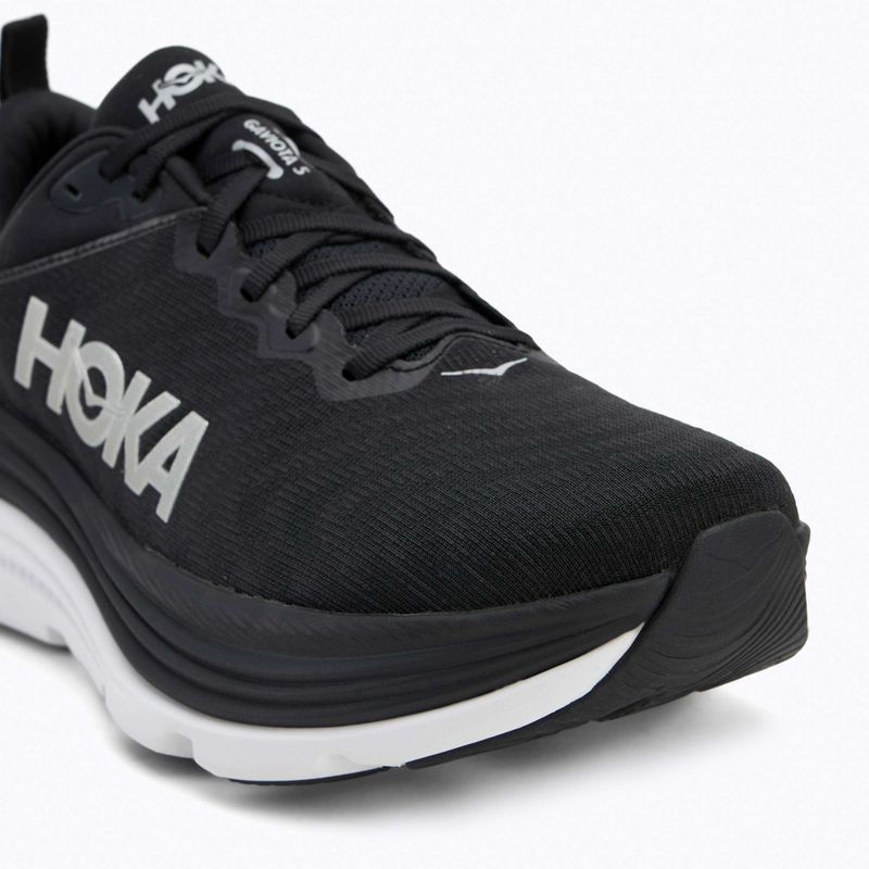Scarpe da corsa da uomo HOKA Gaviota 5 nero/bianco 7