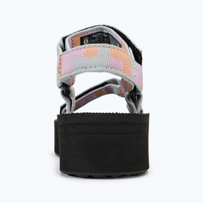 Sandali Teva Flatform Universal con forme retrò, blu pera, da donna 6