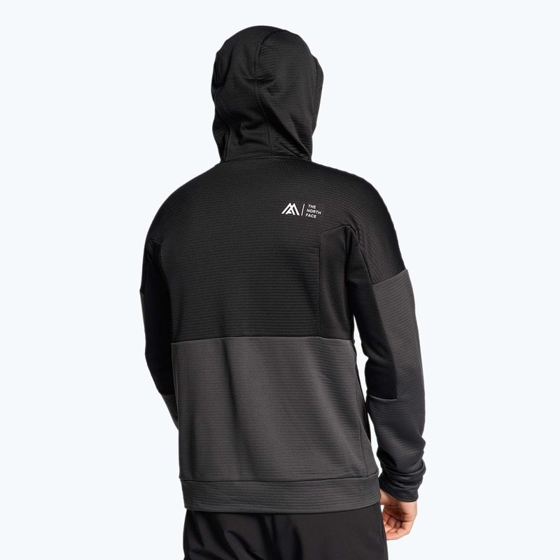 Felpa da trekking da uomo The North Face Ma Full Zip Fleece grigio asfalto/nero 2