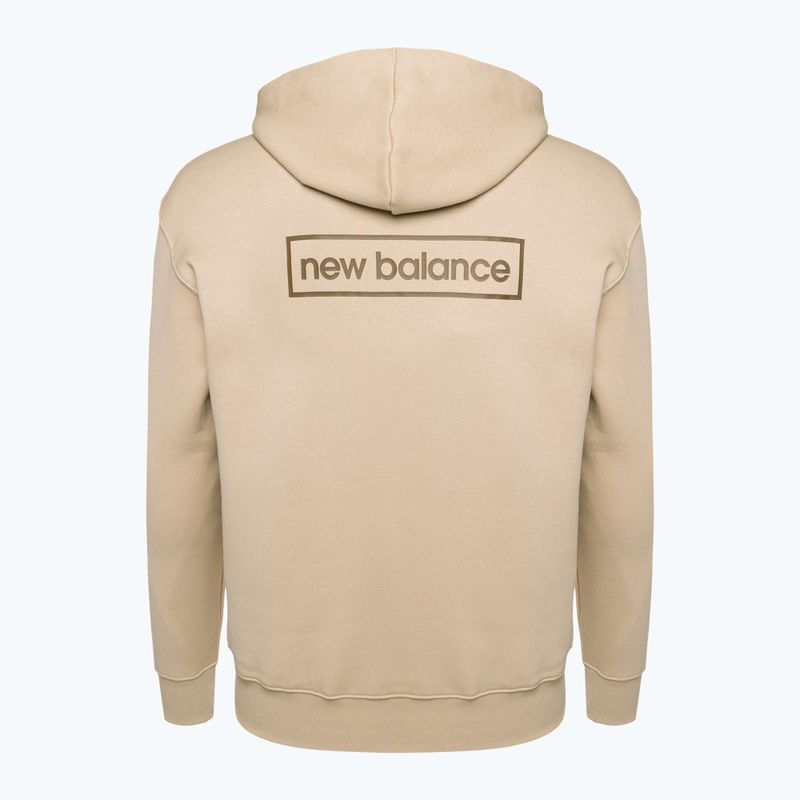 Felpa New Balance Essentials Winter Hoodie da uomo con cappuccio e incenso 7