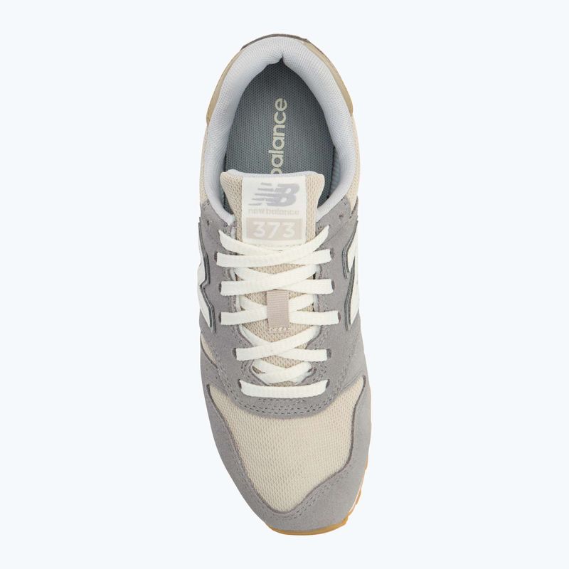 Scarpe New Balance donna 373 V2 grigio/bianco 5