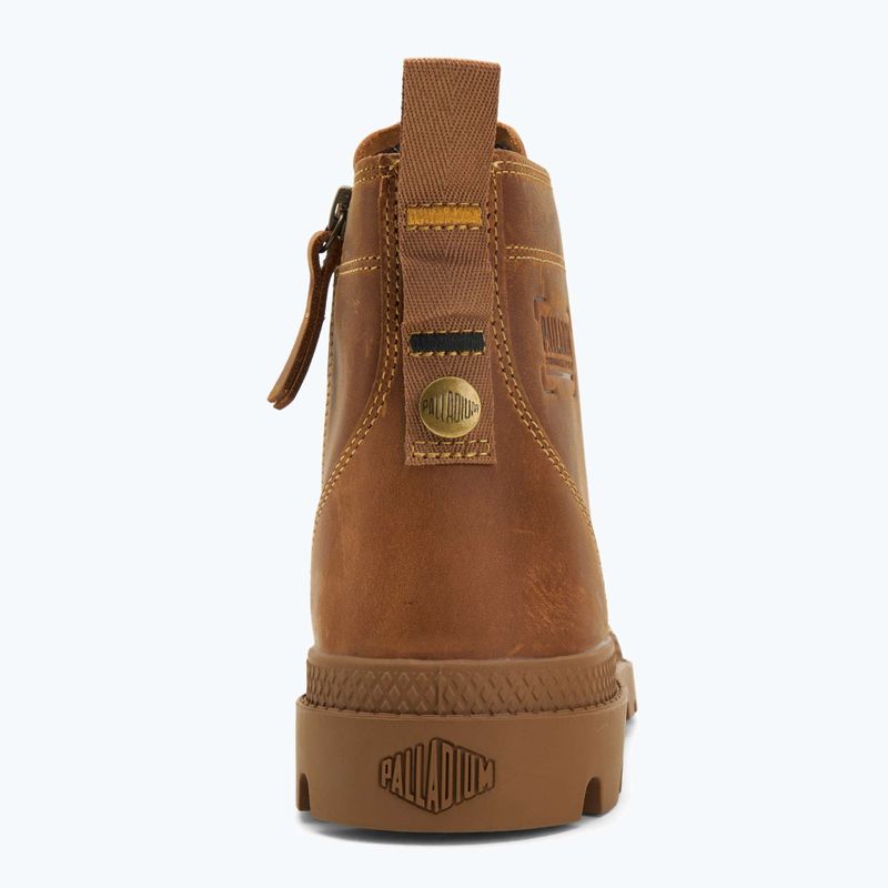 Stivali Palladium Pampa Zip Lth Legacy mogano 6