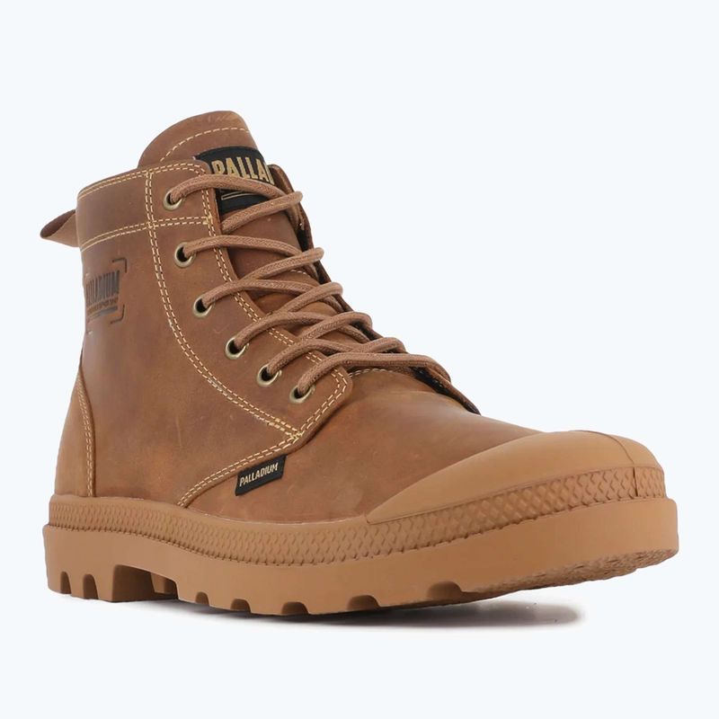 Stivali Palladium Pampa Zip Lth Legacy mogano 8