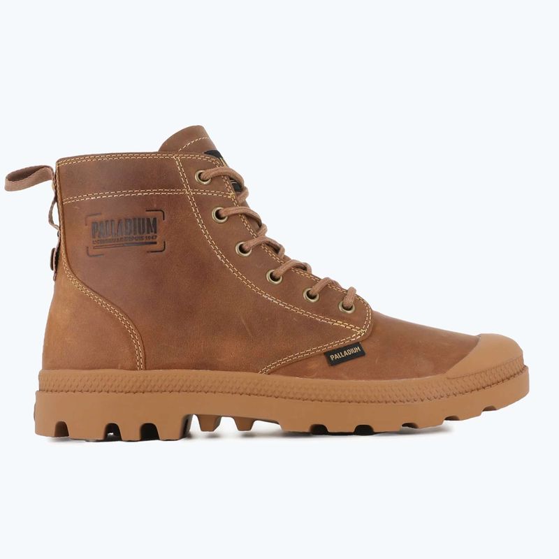 Stivali Palladium Pampa Zip Lth Legacy mogano 9