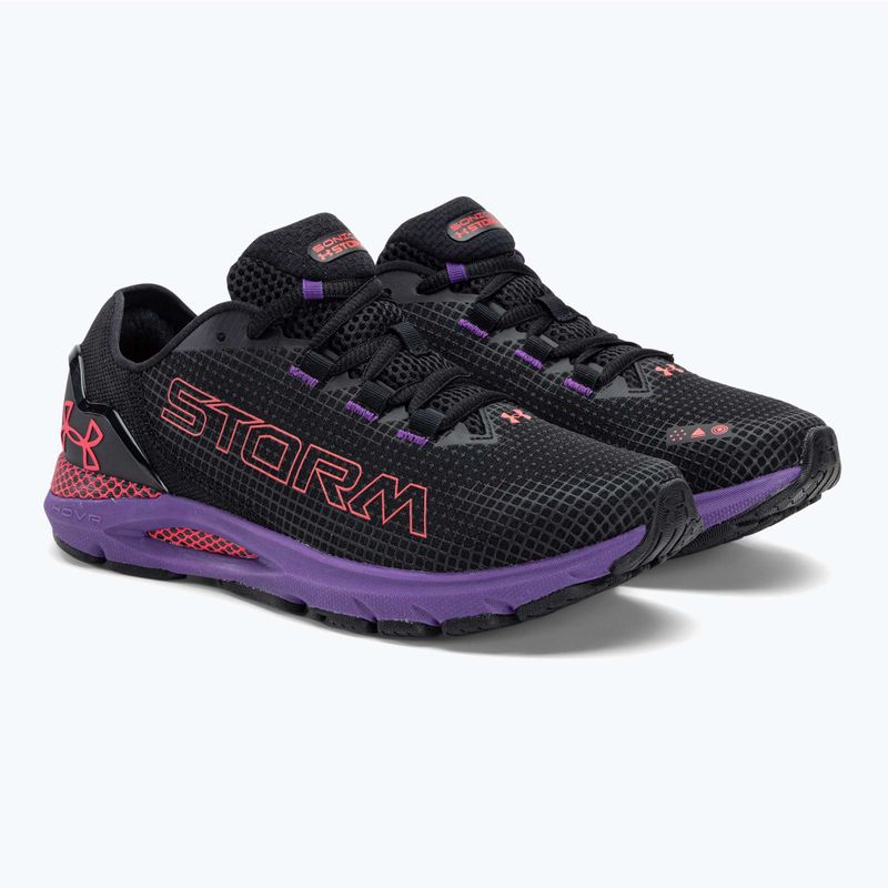 Under Armour scarpe da corsa da donna W Hovr Sonic 6 Storm nero/viola nera/nero 4