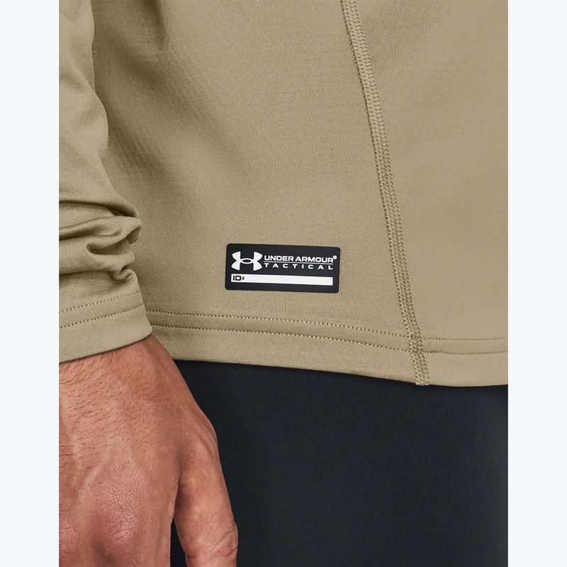 Uomo Under Armour Tactical Mock CGI Base federal tan/nero Longsleeve 4