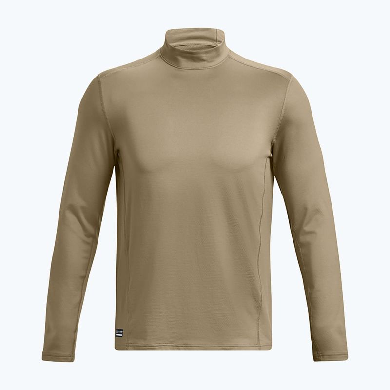 Uomo Under Armour Tactical Mock CGI Base federal tan/nero Longsleeve 5