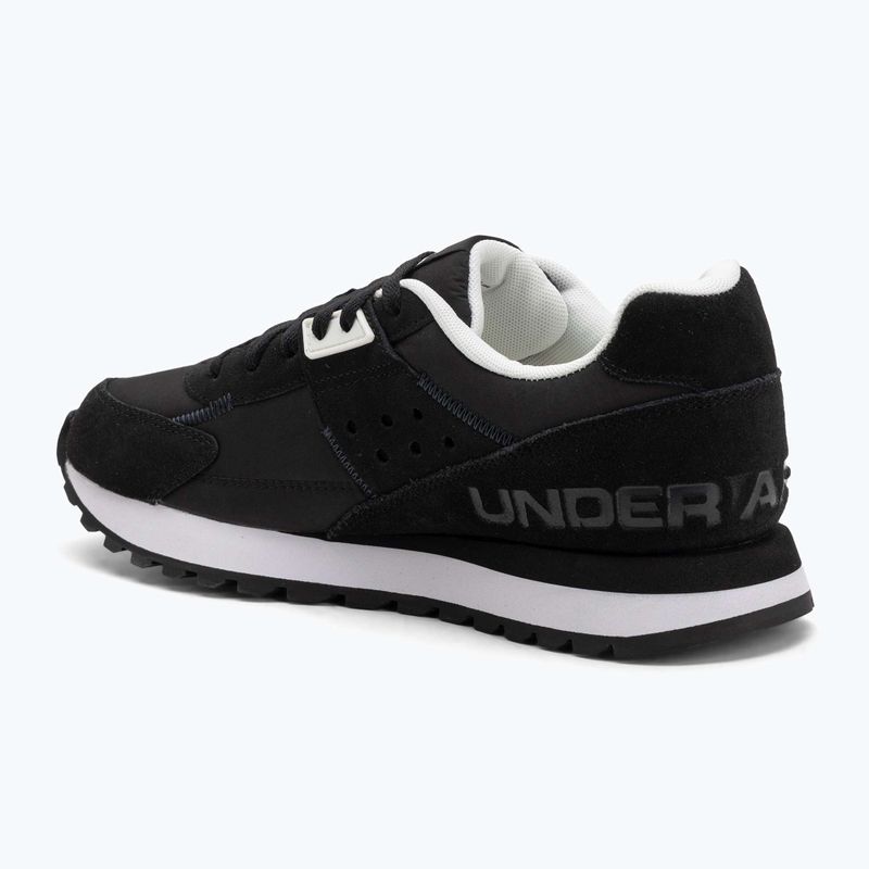 Scarpe da allenamento da uomo Under Armour Essential Runner nero/bianco/nero 3