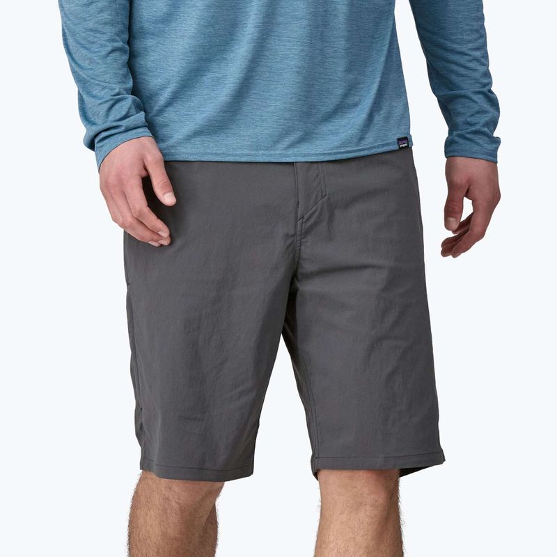 Pantaloncini da trekking da uomo Patagonia Quandary forge grey 3
