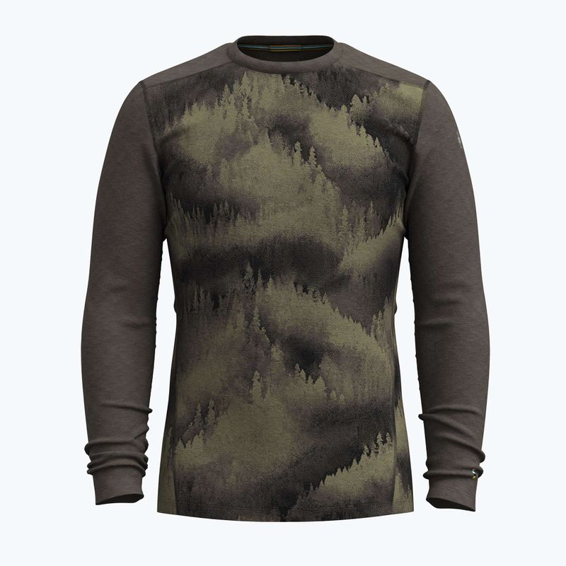 Maglia termica da uomo Smartwool Merino 250 Baselayer Crew Boxed north woods foggy pines 3