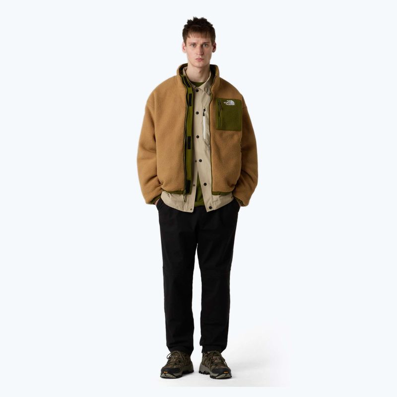 Giacca da uomo The North Face Yumiori Reversible forest olive/utility brown 2
