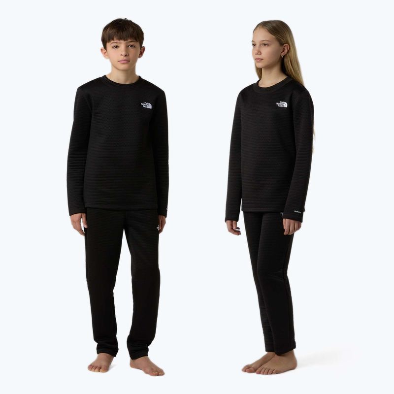 Completo intimo termico per bambini The North Face Dotknit Thermal black 6