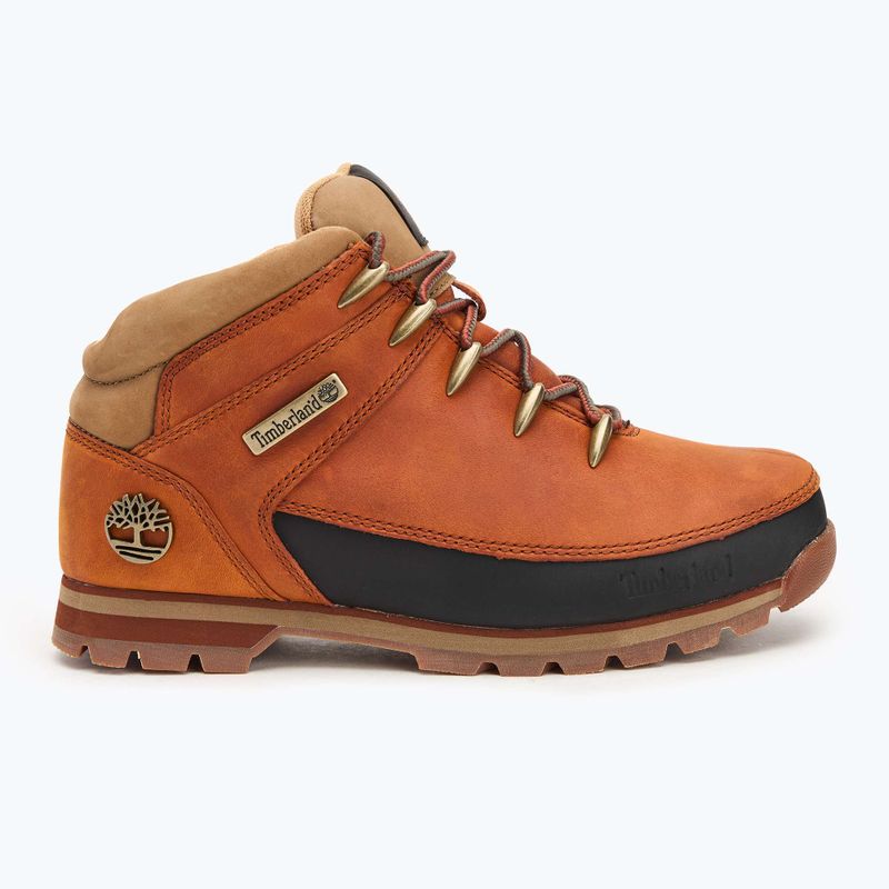 Stivali Timberland da uomo Euro Sprint medio arancione pieno fiore 2