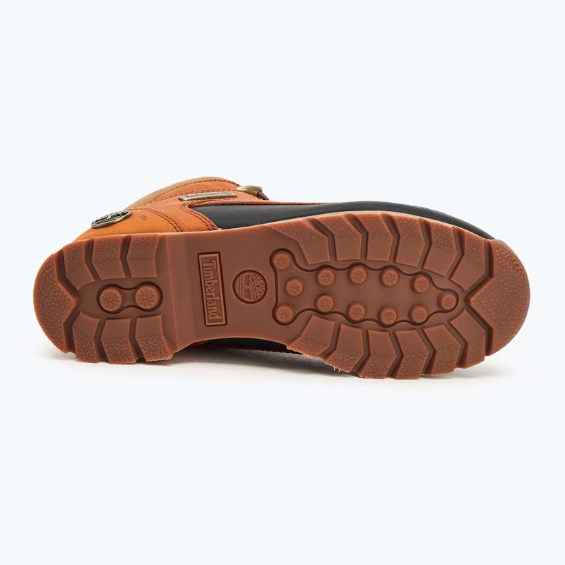 Stivali Timberland da uomo Euro Sprint medio arancione pieno fiore 4