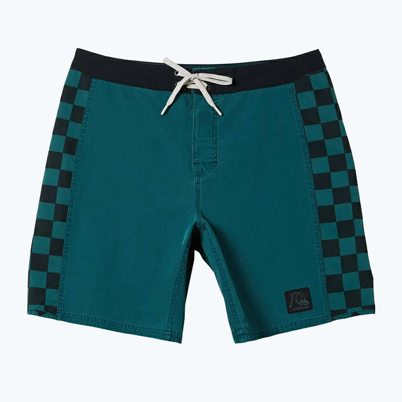 Pantaloncini da bagno Quiksilver Original Arch Hempstretch 18" Colonial Blue da uomo 4
