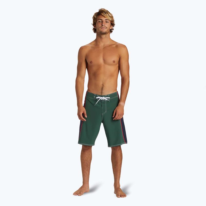 Pantaloncini da bagno Quiksilver Saturn Flight 20" Forest da uomo 2