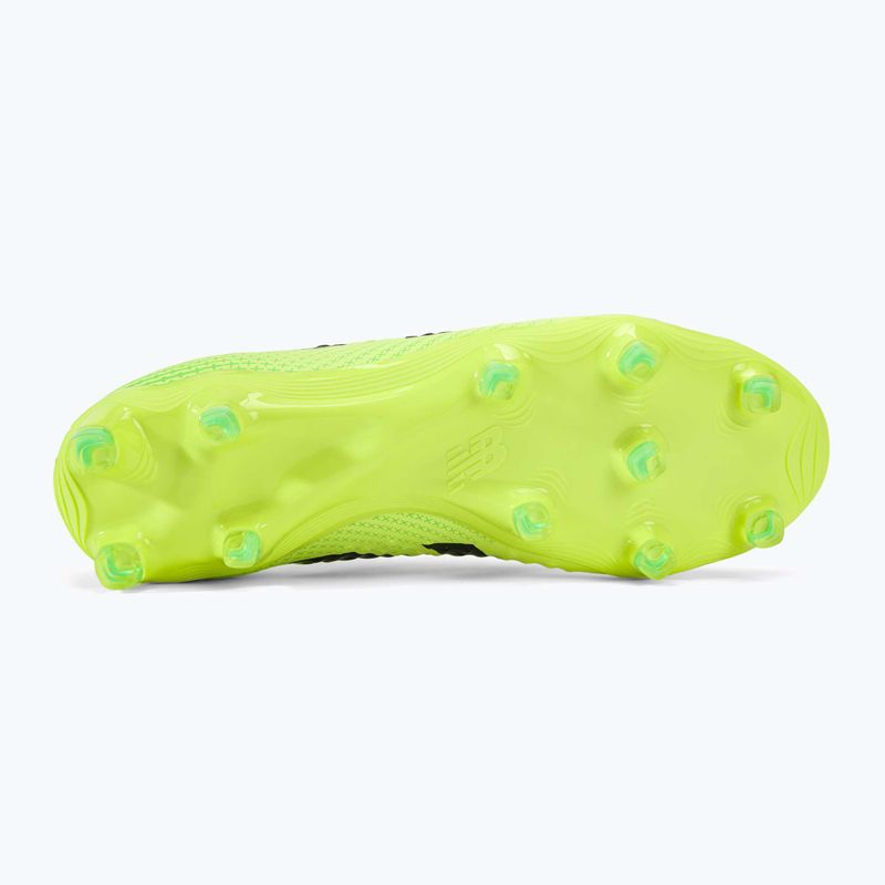 Scarpe da calcio New Balance uomo Tekela Magia FG V4+ bleached lime glo 3