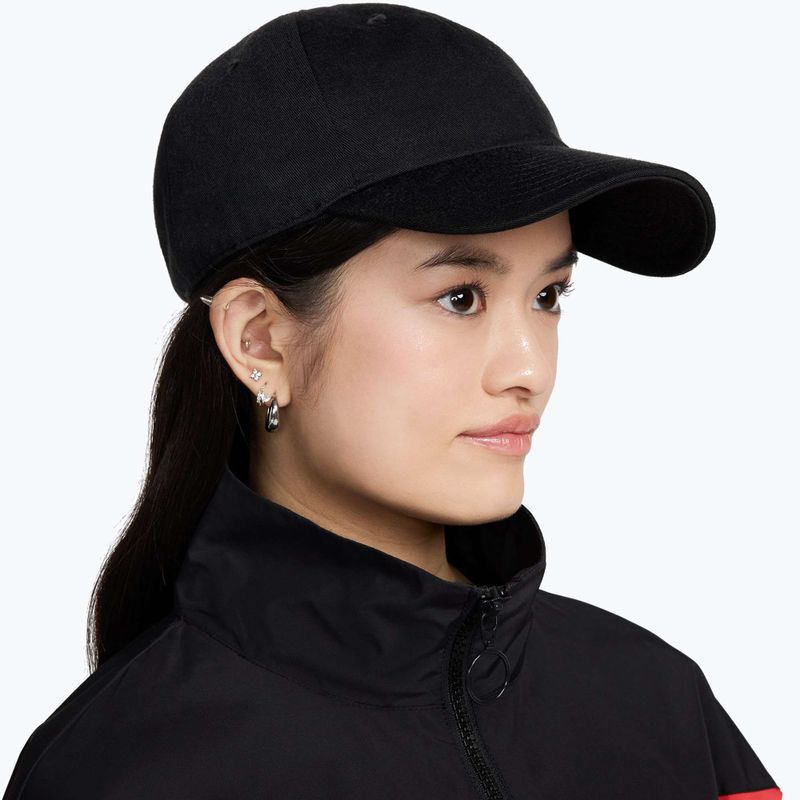 Cappellino con visiera Nike Club Unstructured black/sail 7