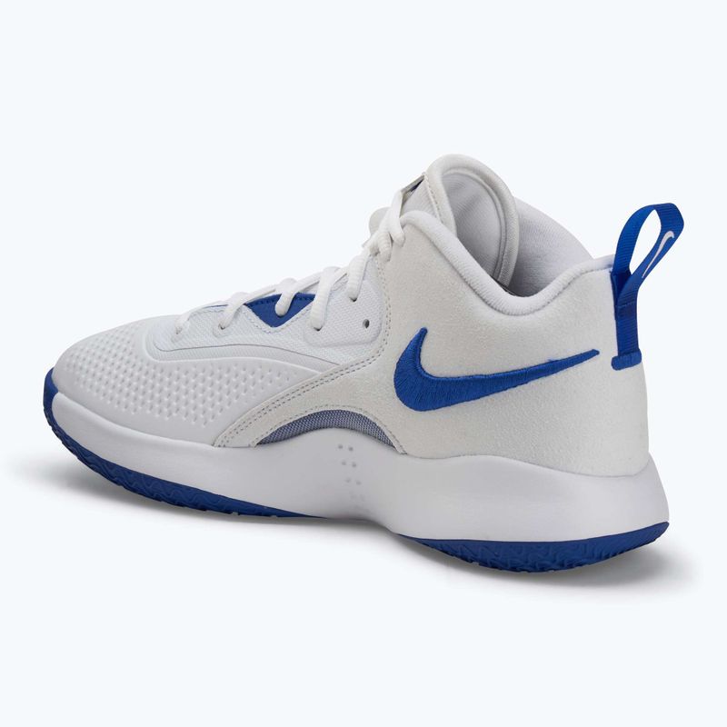 Nike React Hyperset 2 scarpe da pallavolo bianco/bianco/oro metallico 3