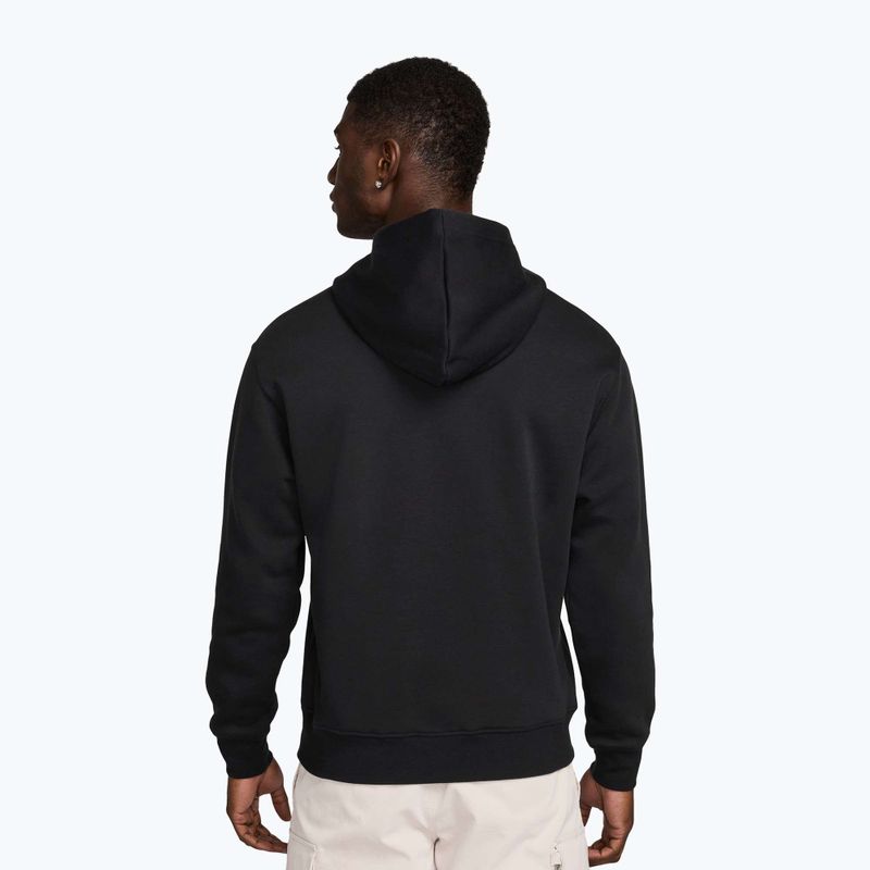 Felpa da uomo Jordan Brooklyn Fleece black/white 2