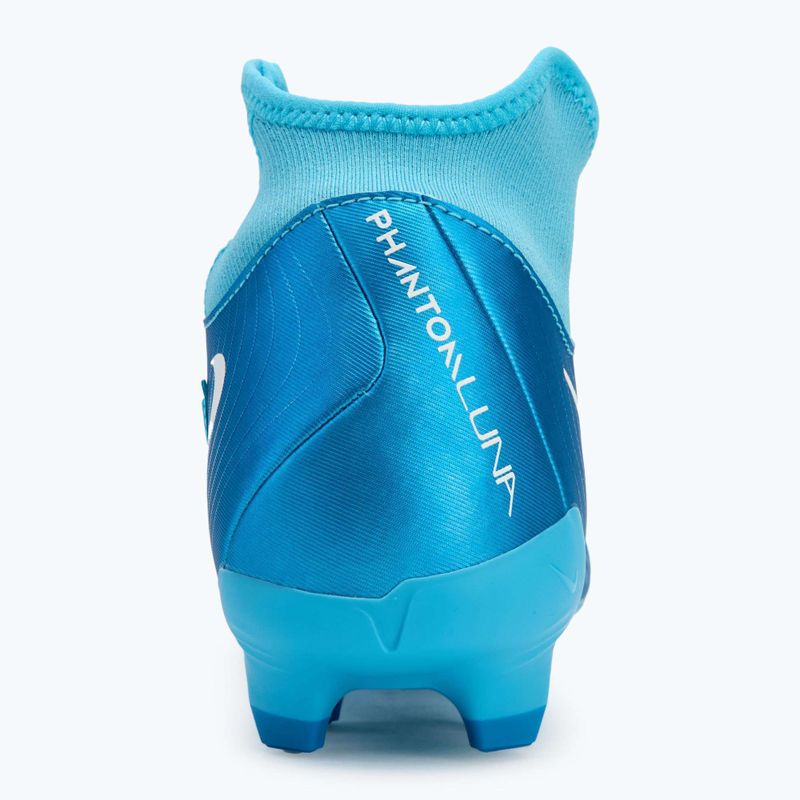 Nike Phantom Luna II Academy FG/MG scarpe da calcio blu fury/bianco 6