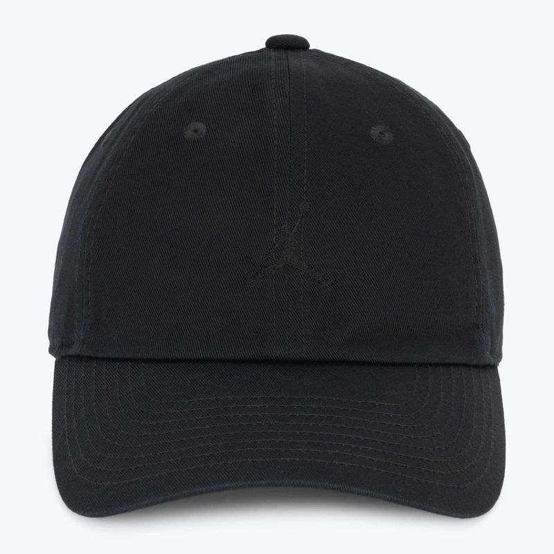 Cappellino con visiera Jordan Club Unstructured Curved-Bill black/black 2