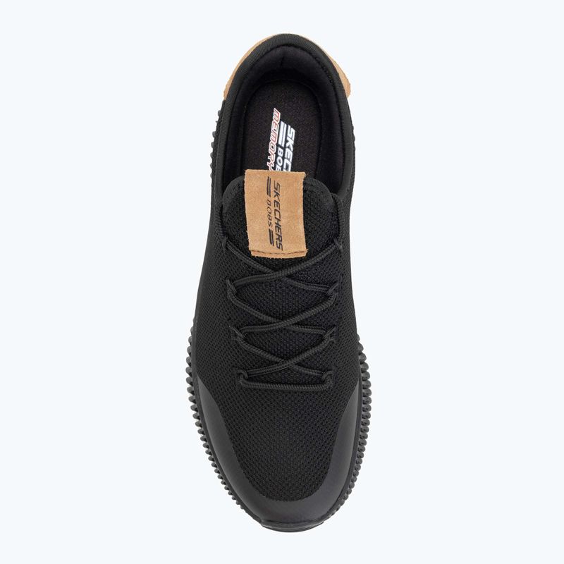 Scarpe da uomo SKECHERS Bobs Sport Geo City Dapper nero 5