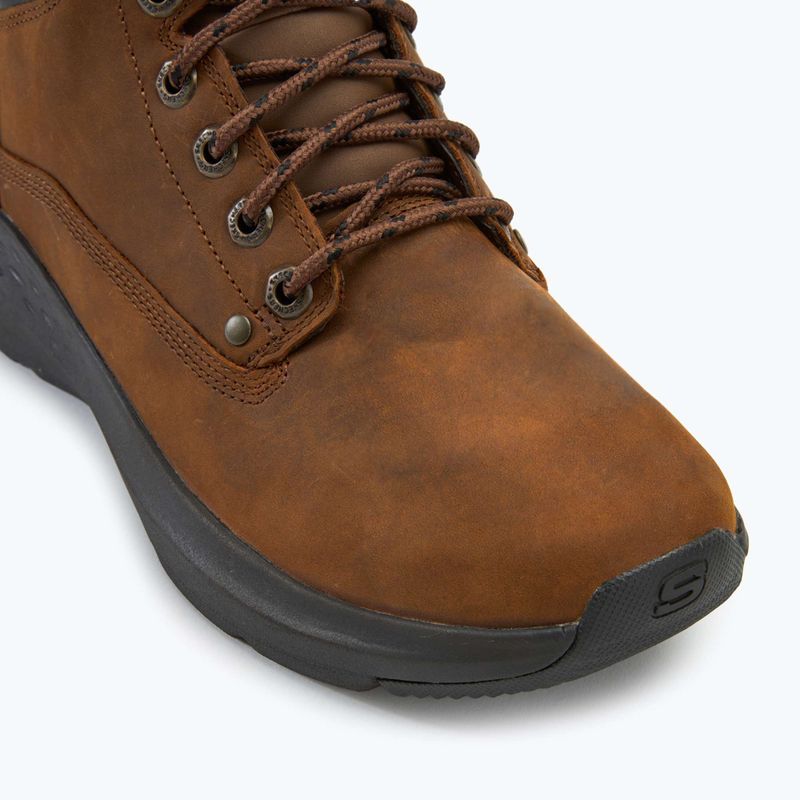 SKECHERS scarpe da uomo Parson Ederic marrone scuro 7