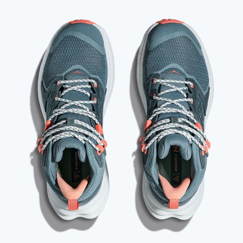 Scarponi da trekking da donna HOKA Anacapa 2 Mid GTX nebbia di montagna/goccia 15