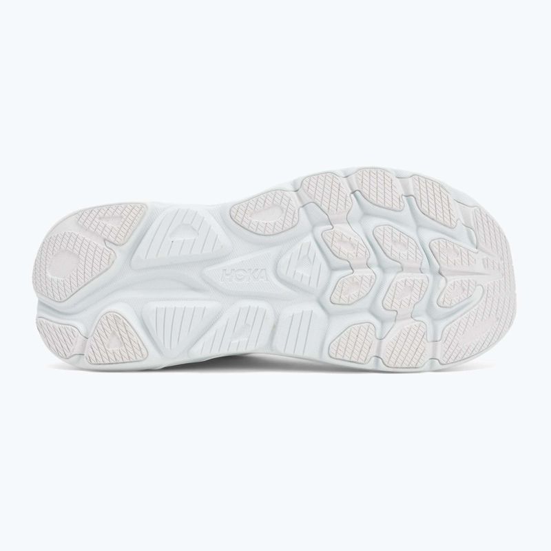 Scarpe da corsa da donna HOKA Clifton 10 bianco/cielo blu 4