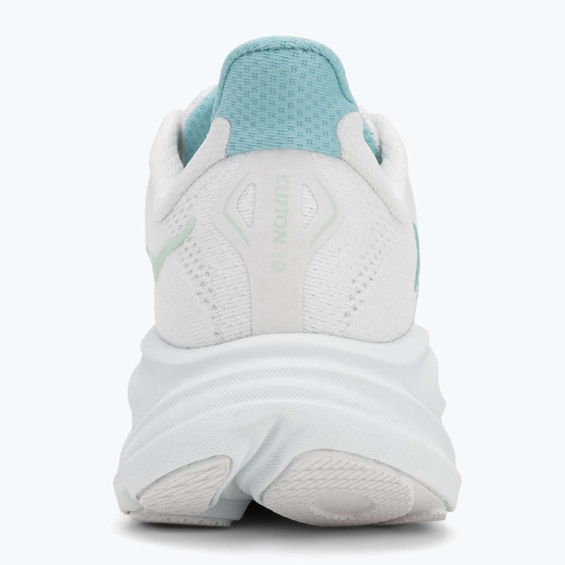 Scarpe da corsa da donna HOKA Clifton 10 bianco/cielo blu 6