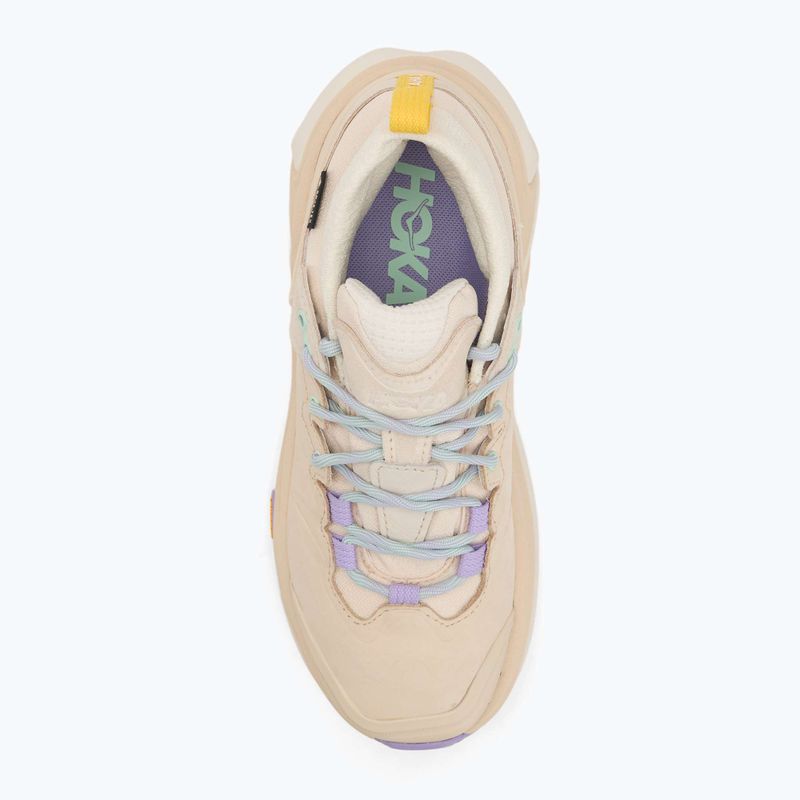 Scarpe da trekking da donna HOKA Kaha 3 Low GTX vaniglia/menta fluorite 5