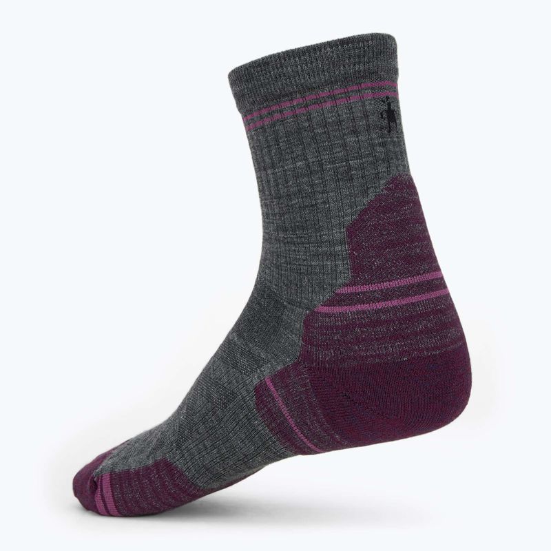 Calze da donna Samrtwool Hike Targeted Cushion Mid Crew grigio medio 2