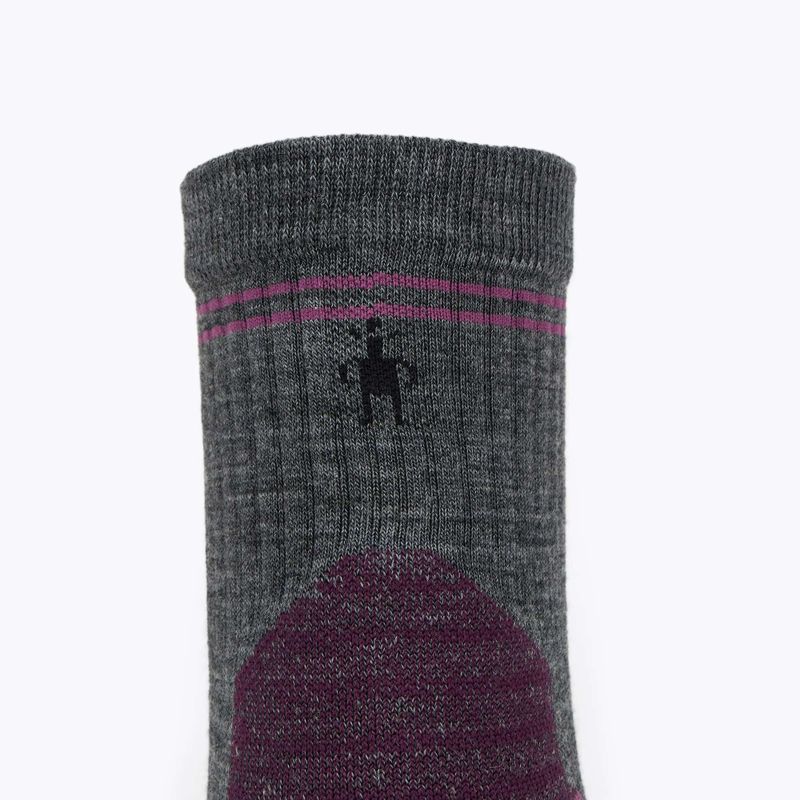 Calze da donna Samrtwool Hike Targeted Cushion Mid Crew grigio medio 3