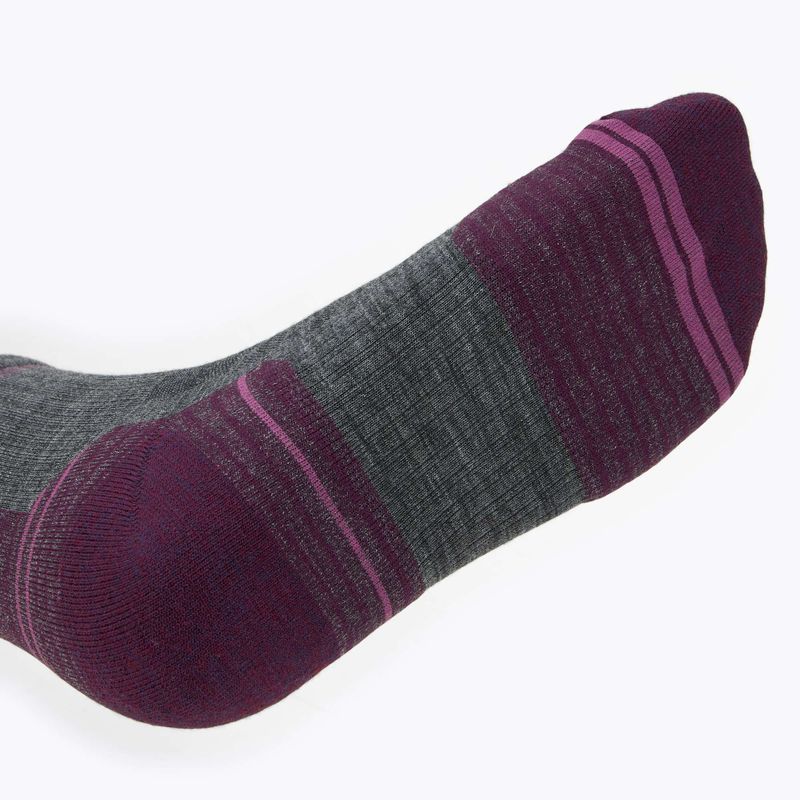 Calze da donna Samrtwool Hike Targeted Cushion Mid Crew grigio medio 4