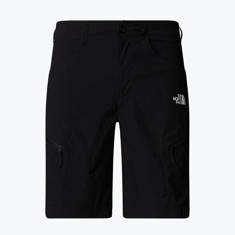 Pantaloncini da trekking The North Face Exploration da uomo, nero tnf 4