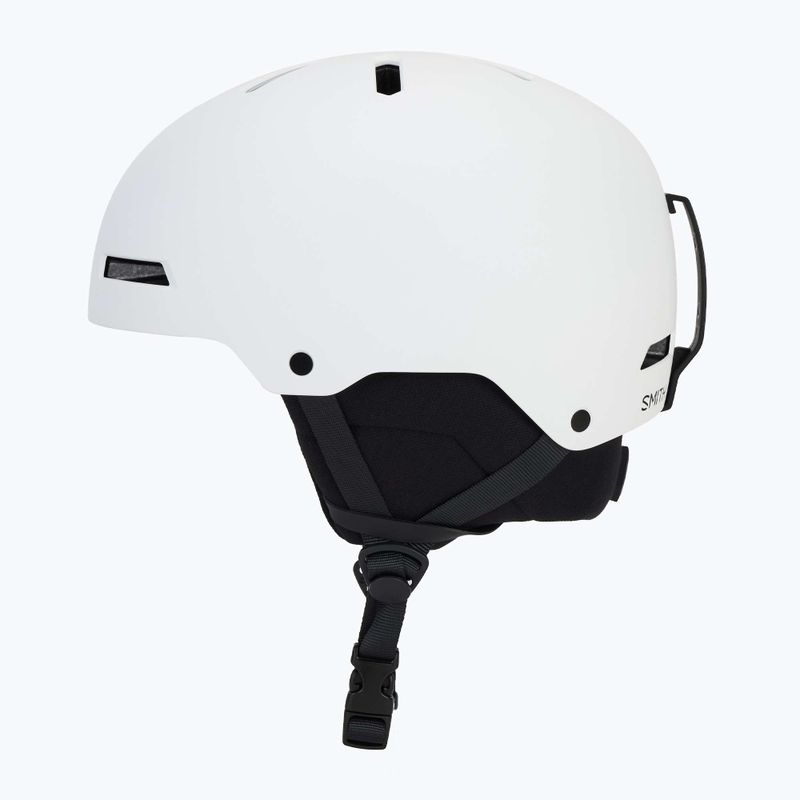 Casco da sci Smith Rodeo bianco opaco 4