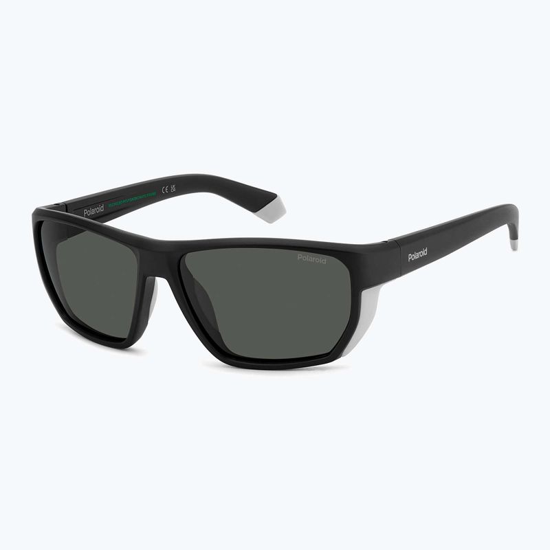 Occhiali da sole Polaroid PLD 7057/S nero opaco/grigio polarizzato da uomo 2