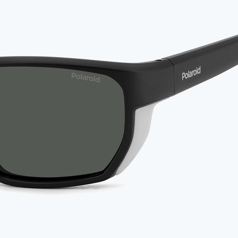 Occhiali da sole Polaroid PLD 7057/S nero opaco/grigio polarizzato da uomo 6