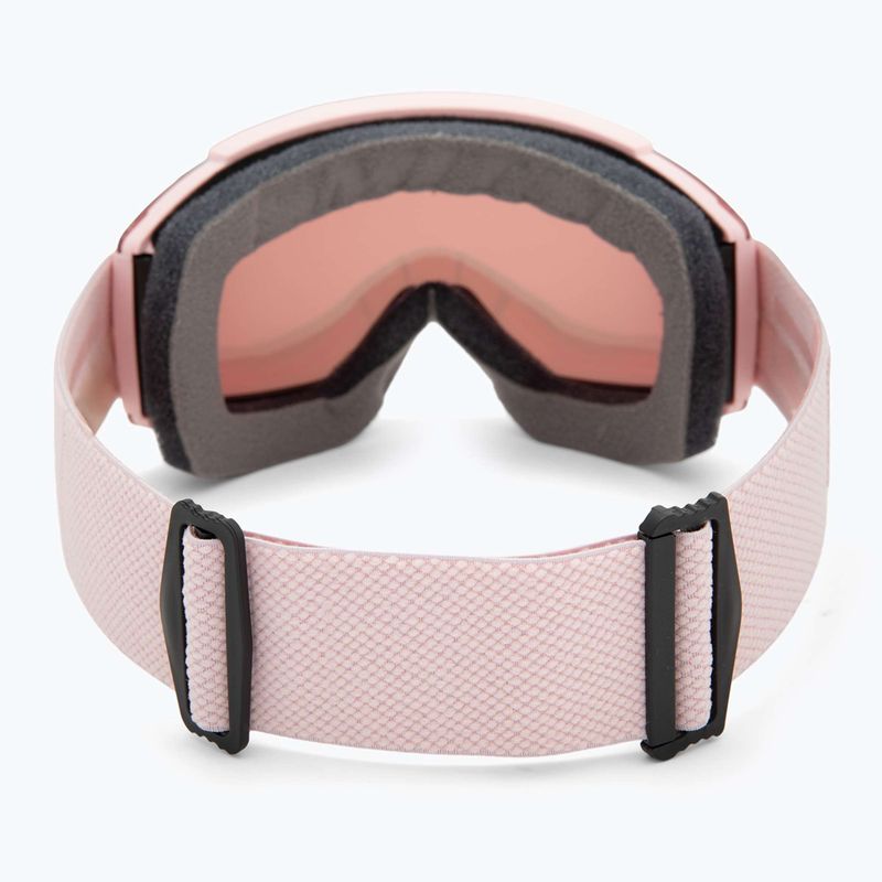 Maschere da sci Smith Squad carnation/chrp everyday rose gold mirror/clear 4