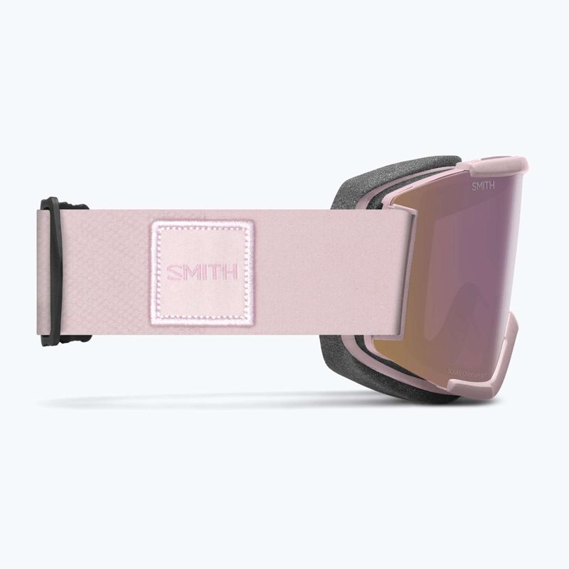 Maschere da sci Smith Squad carnation/chrp everyday rose gold mirror/clear 9
