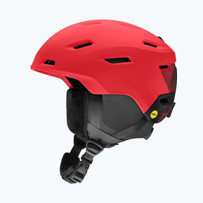 Casco da sci Smith Descend MIPS matte patrol/black 10