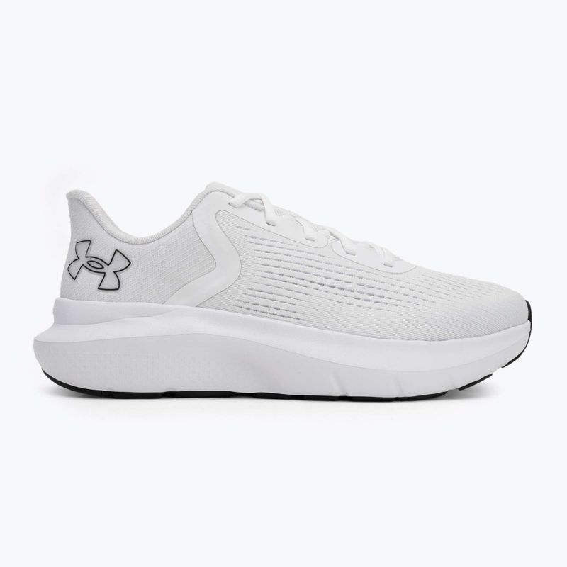 Under Armour Charged Rogue 5 scarpe da corsa da uomo bianco/bianco/nero 2