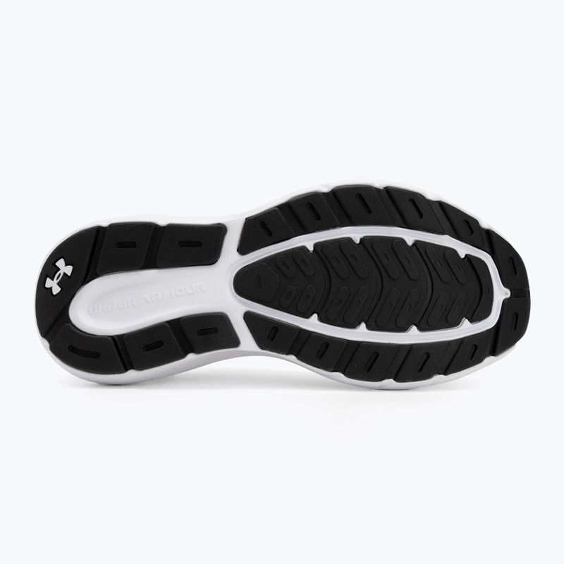 Under Armour Charged Rogue 5 scarpe da corsa da uomo bianco/bianco/nero 4