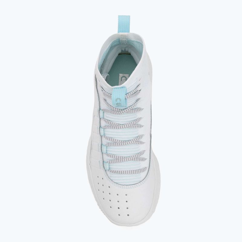 Under Armour CURRY 4 FLOTRO scarpe da basket bianco/stream/argento metallico 5